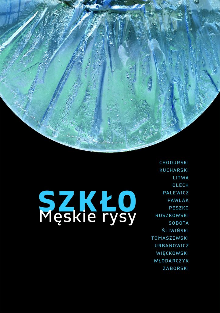 Wystawa Męski Rys - Zaproszenie 1 - Szkło - Urbanowicz