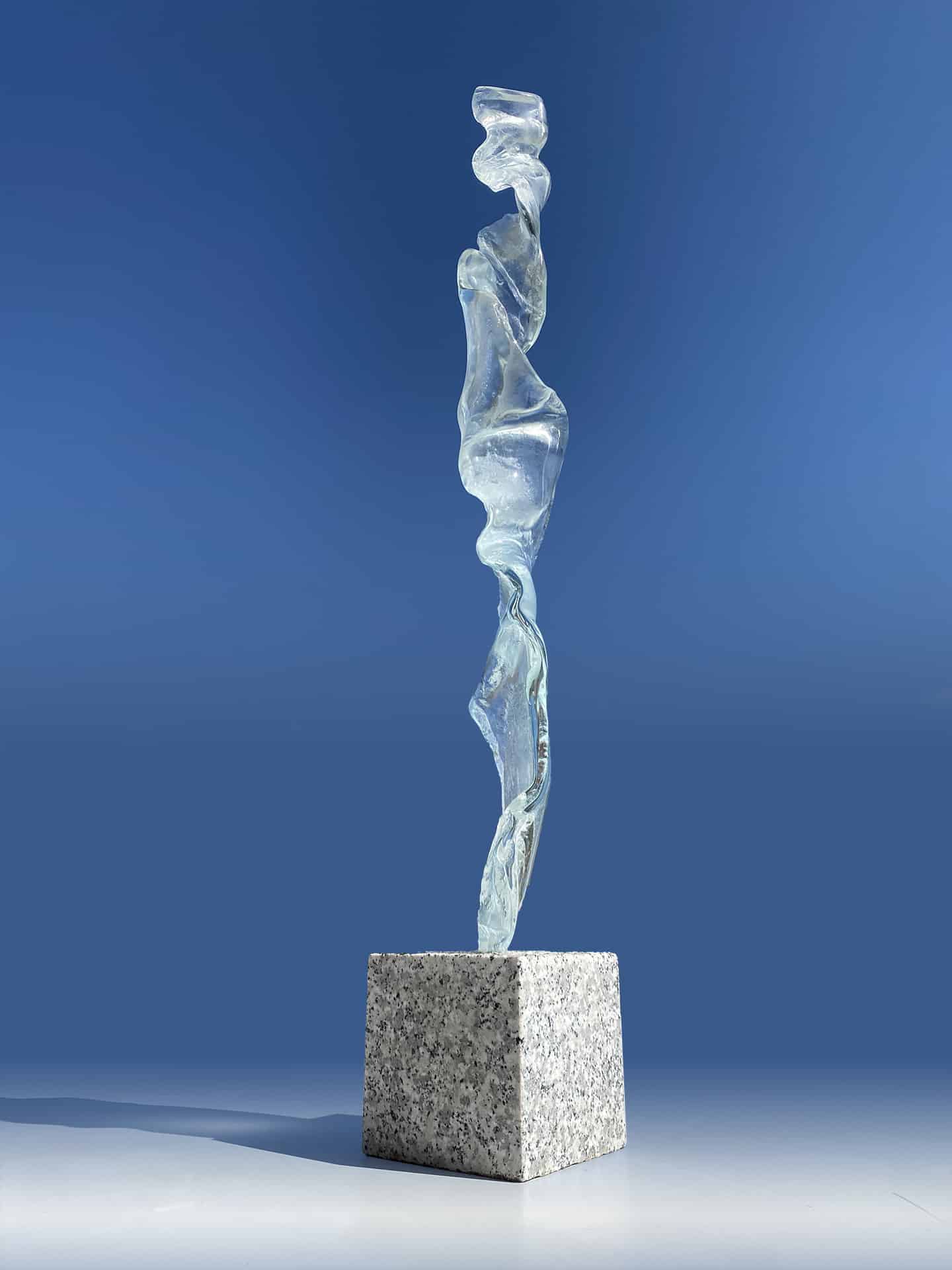 Glass sculpture queen