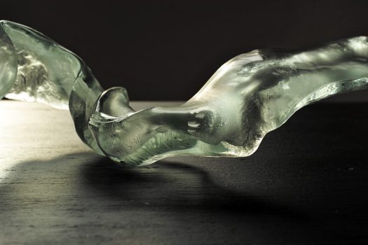 Glass Sculpture Ribbon by ARCHIGLASS Urbanowicz