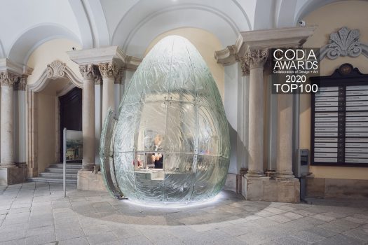 CODAawards 2020 TOP 100 architectural glass art Egg
